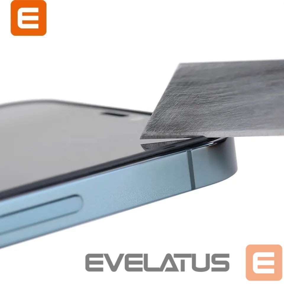 Protective glass Evelatus Apple iPhone 16 Plus Rubber Anti-Broken 3D Glass Full Cover Japan Glue Anti-Static Black