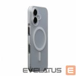 Back panel cover Evelatus Apple iPhone 16 Suitcase MagSafe Case Transparent White