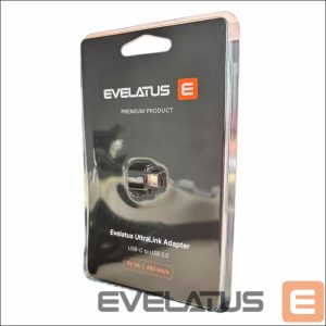 Converter Evelatus  Evelatus UltraLink OTG Adapter USB-C to USB 3.0 5V 3A  |  5 Gb/s 