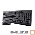 Computer keyboard Trust  KEYBOARD +MOUSE WRL PRIMO SET/ENG 25347 