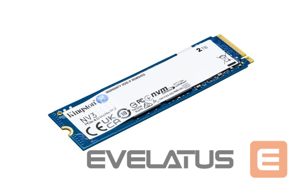 Hard drive SSD Kingston SSD PCIE G4 M.2 NVME 2000GB/SNV3S/2000G