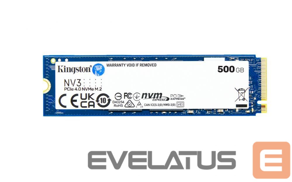 Computer components Kingston KINGSTON 500GB NV3 M.2 2280 PCIe 4.0 SSD