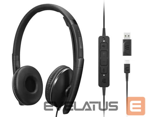 Computer accessories Lenovo LENOVO Wired ANC Headset Gen 2 Teams