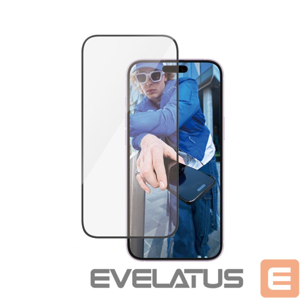 Back panel cover PanzerGlass Screen Protector iPhone 16 Plus / iPhone 15 Plus | Ultra-Wide Fit |