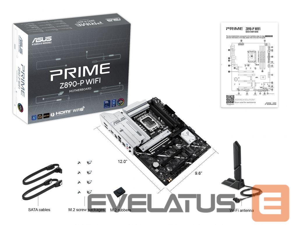 Motherboard for Intel processors Asus MB Z890 S1851 ATX/PRIME Z890-P WIFI