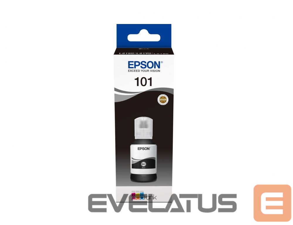 Printer accessories EPSON 101 EcoTank BK Ink Bottle, Black
