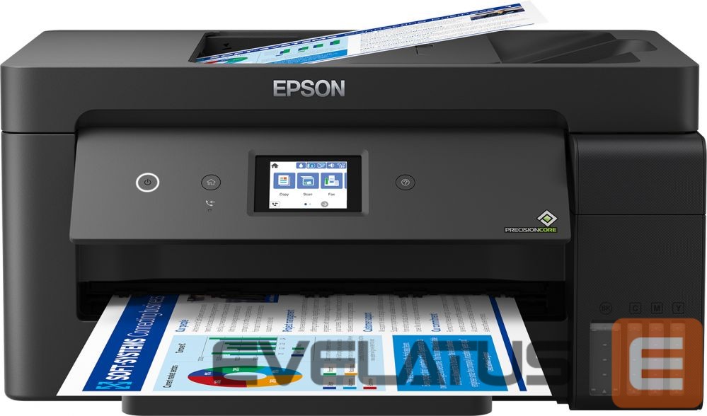 Printer EPSON EcoTank L14150 Colour, Inkjet, Multifunction Printer, A3+, Wi-Fi, Black