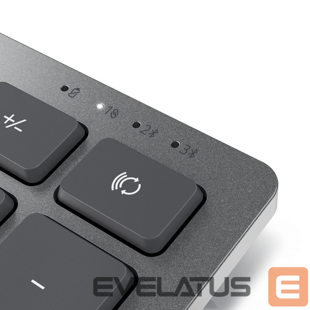Computer keyboard Dell KM7120W Keyboard and Mouse Set, Wireless, Batteries included, NORD, Titan Gray