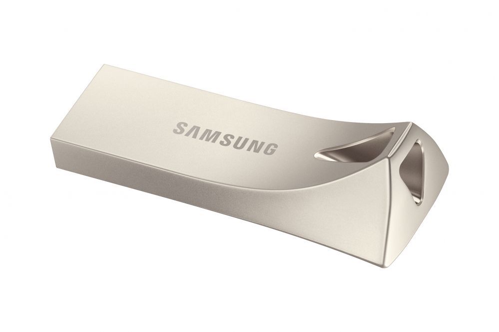 Flash drive Samsung SAMSUNG BAR Plus MUF-64BE3/APC 64 GB, USB 3.1, Silver