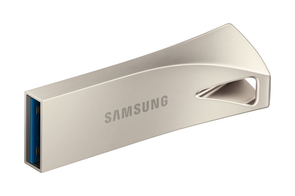 Flash drive Samsung SAMSUNG BAR Plus MUF-64BE3/APC 64 GB, USB 3.1, Silver