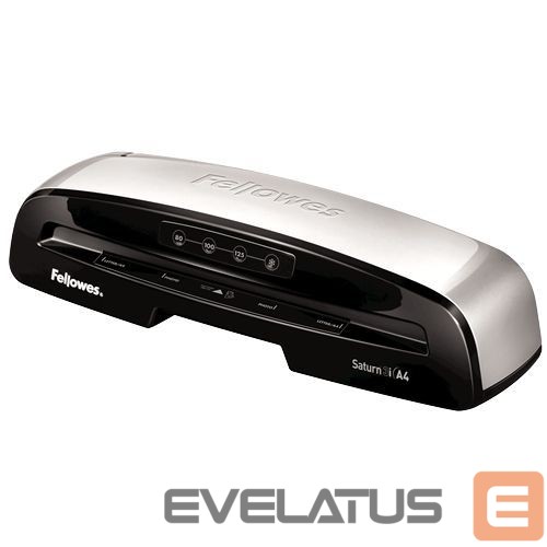 Office supplies Fellowes Laminator Saturn 3i A4, Technology Heat, Silver/Black