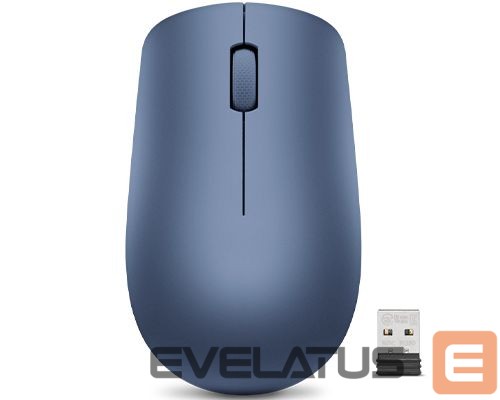 Computer mouse Lenovo Wireless Mouse 530 Optical Mouse, Abyss Blue, 2.4 GHz Wireless via Nano USB