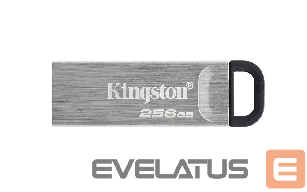 Flash drive Kingston USB Flash Drive DataTraveler Kyson 256 GB, Type-A USB 3.2 Gen 1, Silver