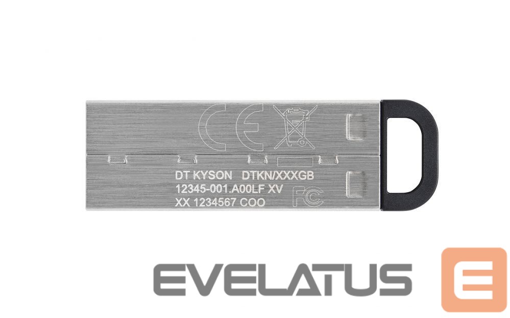 Flash drive Kingston USB Flash Drive DataTraveler Kyson 256 GB, Type-A USB 3.2 Gen 1, Silver
