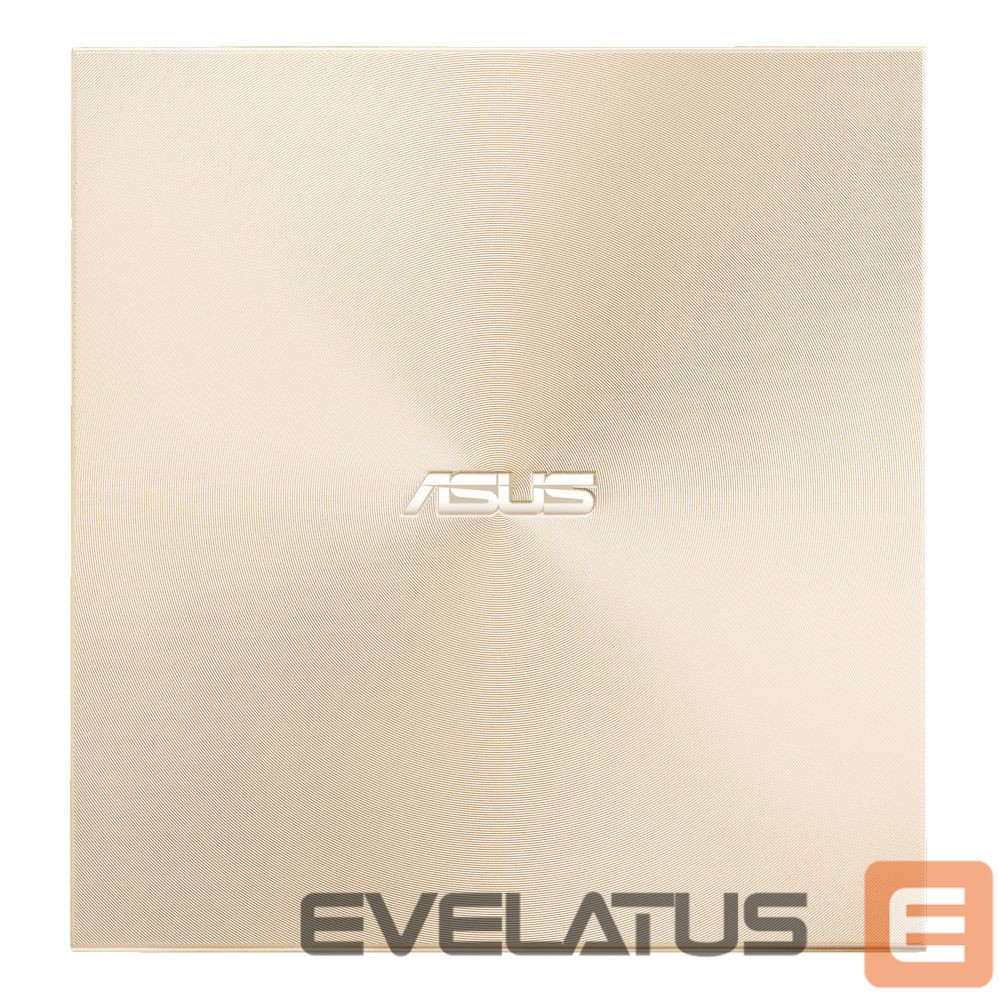 Server - Other Accessories Asus ZenDrive U8M (SDRW-08U8M-U) Interface USB Type-C, DVD±RW, CD read speed 24 x, CD write speed 24 x, Gold