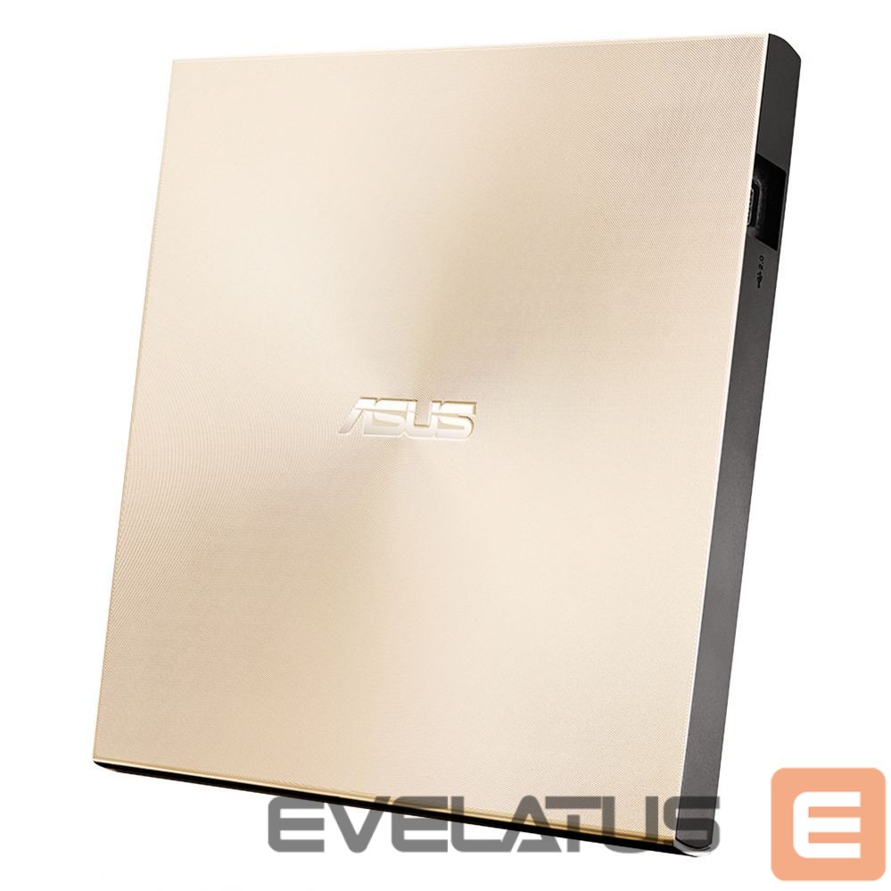 Server - Other Accessories Asus ZenDrive U8M (SDRW-08U8M-U) Interface USB Type-C, DVD±RW, CD read speed 24 x, CD write speed 24 x, Gold