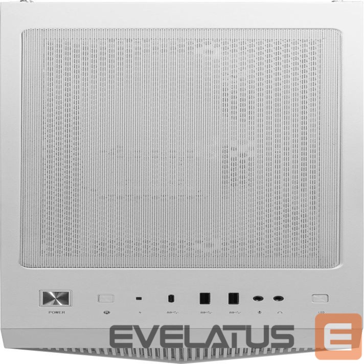Computer case MSI MPG GUNGNIR 110R White, Mid-Tower, Power supply included No