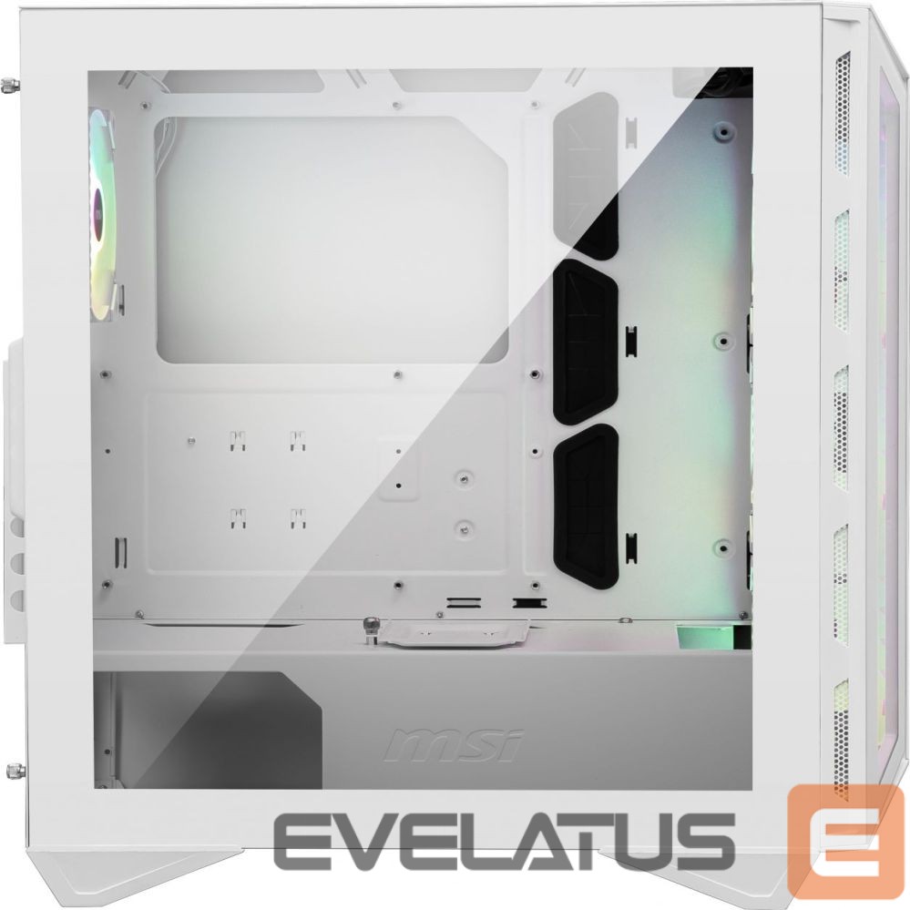 Computer case MSI MPG GUNGNIR 110R White, Mid-Tower, Power supply included No