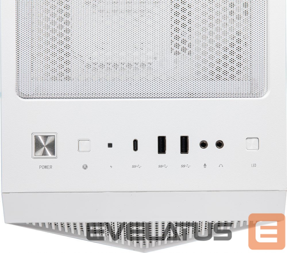 Computer case MSI MPG GUNGNIR 110R White, Mid-Tower, Power supply included No