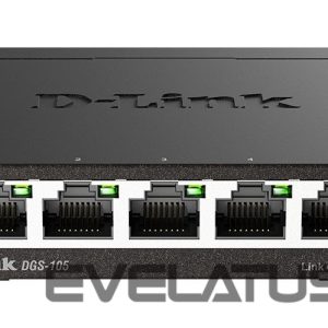 Server - Other Accessories D-link  Ethernet Switch DGS-105/E	 Unmanaged, Desktop, 1 Gbps (RJ-45) ports quantity 5 