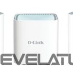 Routers D-link  EAGLE PRO AI AX1500 Mesh System M15-3 (3-pack) 802.11ax, 1200+300  Mbit/s, 10/100/1000 Mbit/s, Ethernet LAN (RJ-45) ports 1, Mesh Support Yes, MU-MiMO Yes, Antenna type 2 x 2.4G WLAN Internal Antenna, 2 x 5G WLAN Internal Antenna 