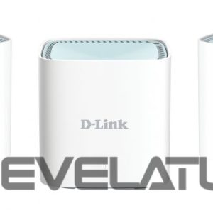 Routers D-link  EAGLE PRO AI AX1500 Mesh System M15-3 (3-pack) 802.11ax, 1200+300  Mbit/s, 10/100/1000 Mbit/s, Ethernet LAN (RJ-45) ports 1, Mesh Support Yes, MU-MiMO Yes, Antenna type 2 x 2.4G WLAN Internal Antenna, 2 x 5G WLAN Internal Antenna 