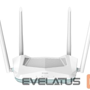 Routers D-link  AX1500 Smart Router R15	 802.11ax, 1200+300  Mbit/s, 10/100/1000 Mbit/s, Ethernet LAN (RJ-45) ports 3, Mesh Support Yes, MU-MiMO Yes, Antenna type 4xExternal 