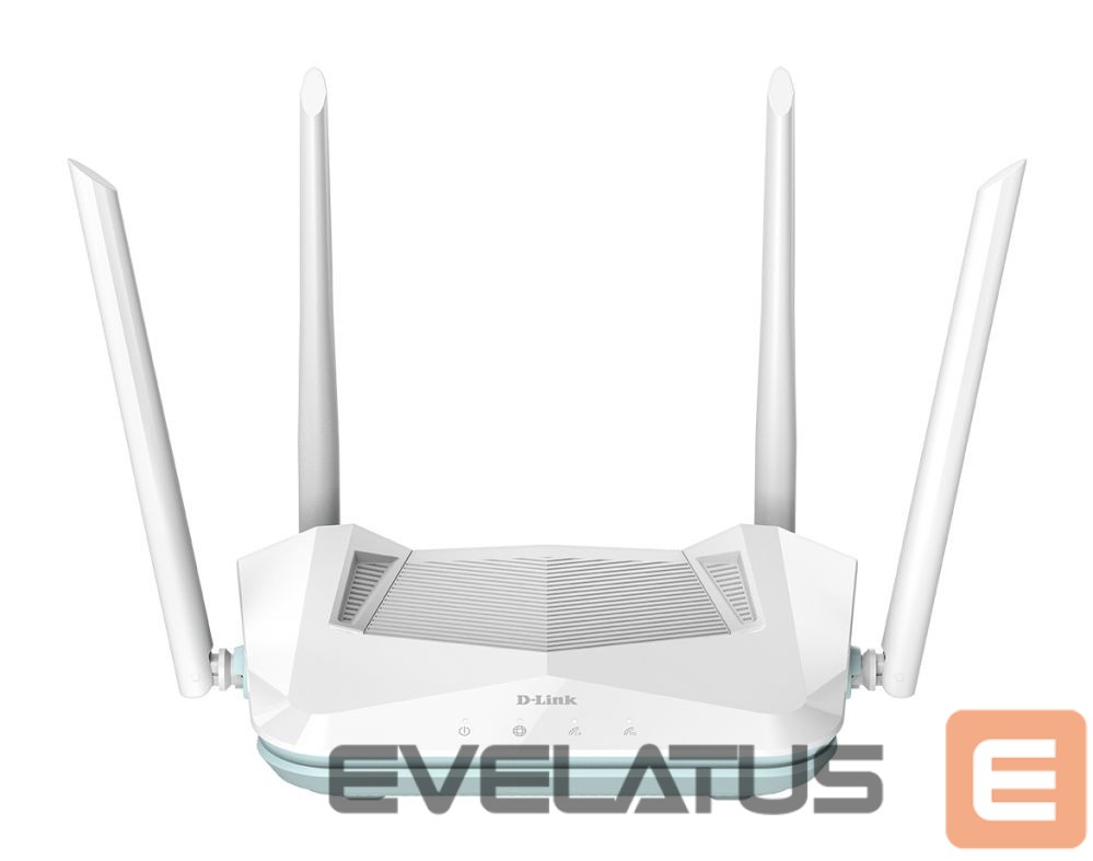 Routers D-link AX1500 Smart Router R15 802.11ax, 1200+300 Mbit/s, 10/100/1000 Mbit/s, Ethernet LAN (RJ-45) ports 3, Mesh Support Yes, MU-MiMO Yes, Antenna type 4xExternal