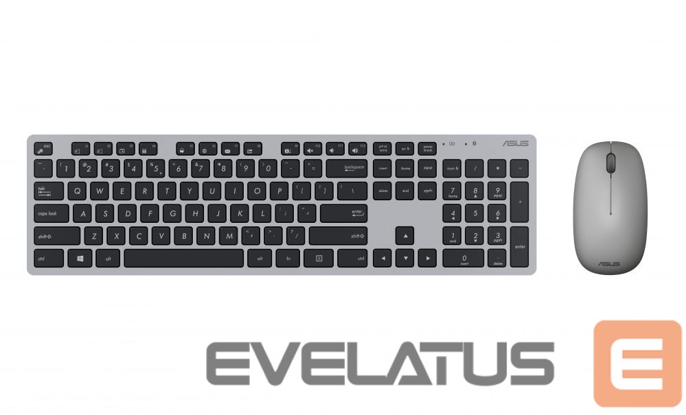 Computer keyboard Asus W5000 KEYBOARD+MOUSE/GY/UI/90XB0430-BKM1S0/WIN11