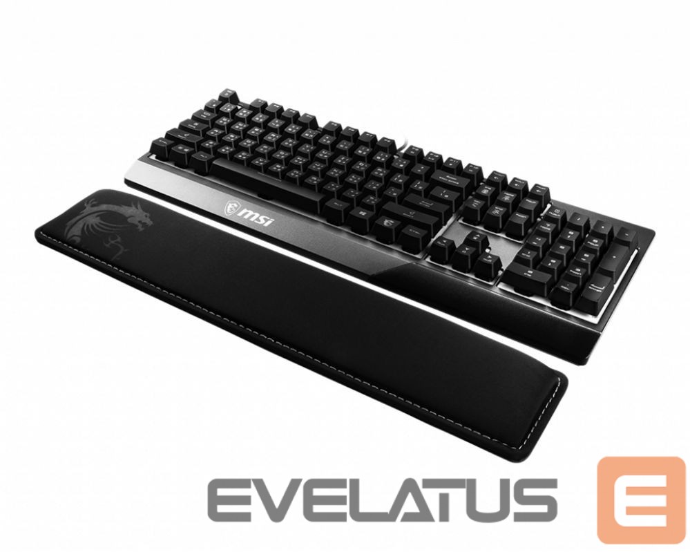 Computer keyboard MSI Vigor WR01 Wrist Rest, Black