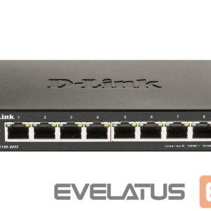 Server - Other Accessories D-link  Smart Gigabit Ethernet Switch DGS-110-08V2 Managed, Desktop, Power supply type External, Ethernet LAN (RJ-45) ports 8 