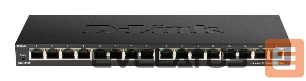 Server - Other Accessories D-link 6-Port Gigabit Desktop Switch DGS-1016S Unmanaged
