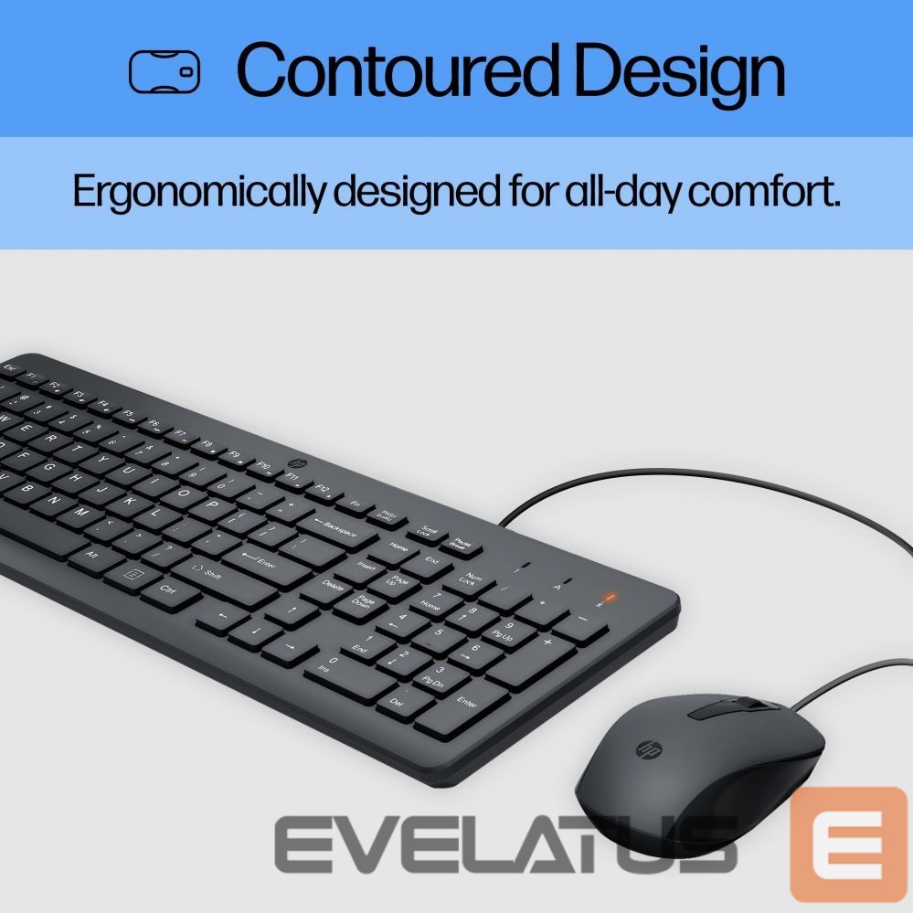 Computer accessories HP HP 150 Wired Mouse and Keyboard (EN)