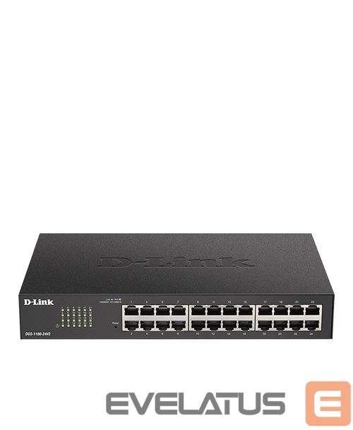 Server - Other Accessories D-link Smart Switch DGS-1100-24V2 Managed, Desktop, 1 Gbps (RJ-45) ports quantity 24, Power supply type External