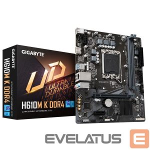 Motherboard for Intel processors Gigabyte  H610M K DDR4 1.0 M/B 