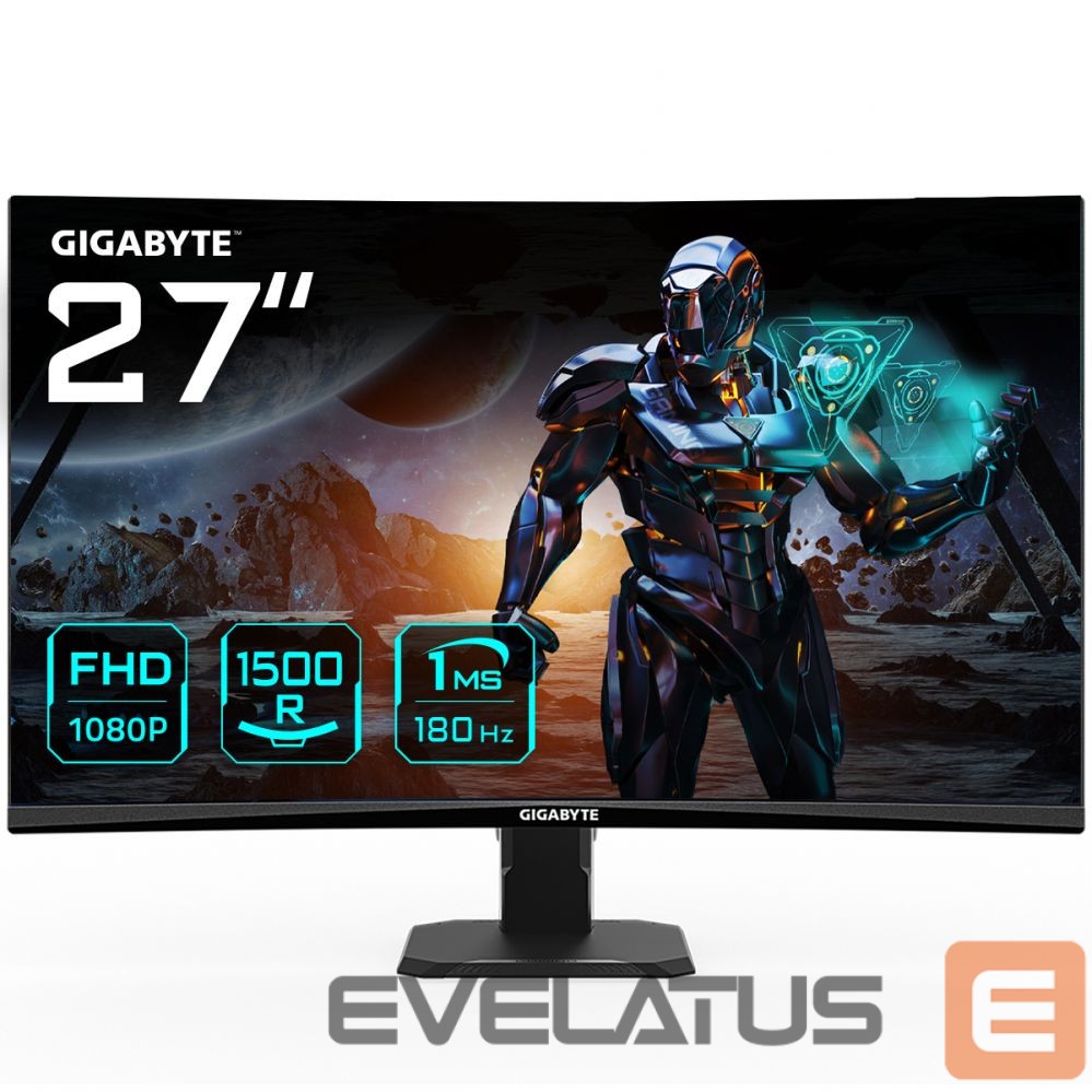 Monitor Gigabyte MONITOR 27" GS27FC EK1