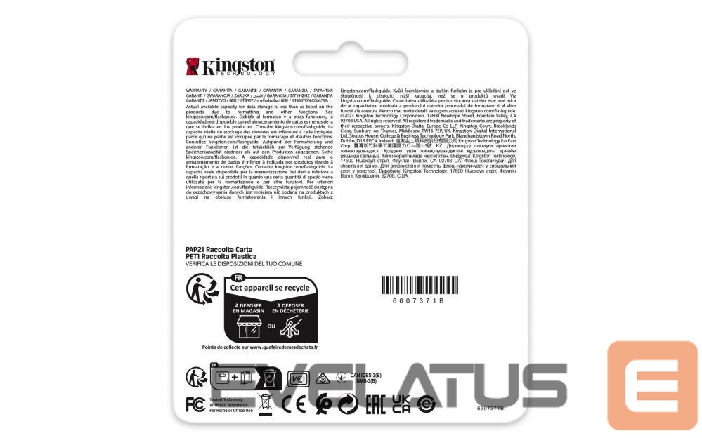Flash drive Kingston 32GB SDHC/SDXC SD Memory Card