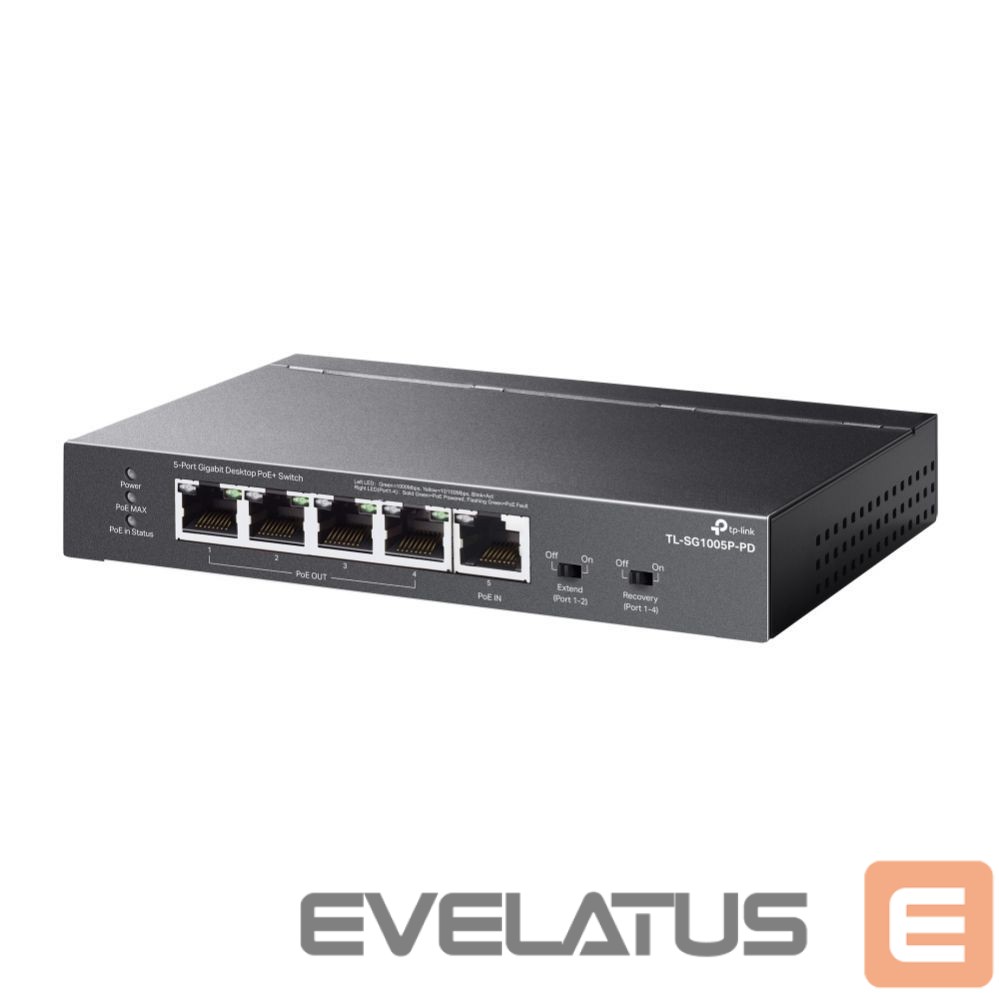 Commutator TP-Link NET SWITCH 5PORT 1000M/TL-SG1005P-PD