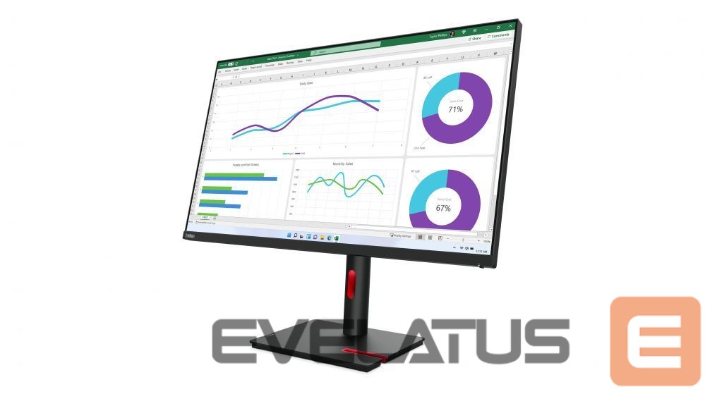 Monitors Lenovo LENOVO ThinkVision T32h-30 31.5i Monitor