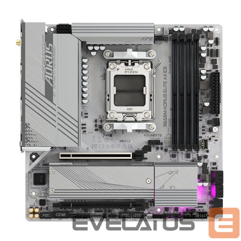Motherboard for Intel processors Gigabyte B650M A ELITE AX ICE 1.0 M/B