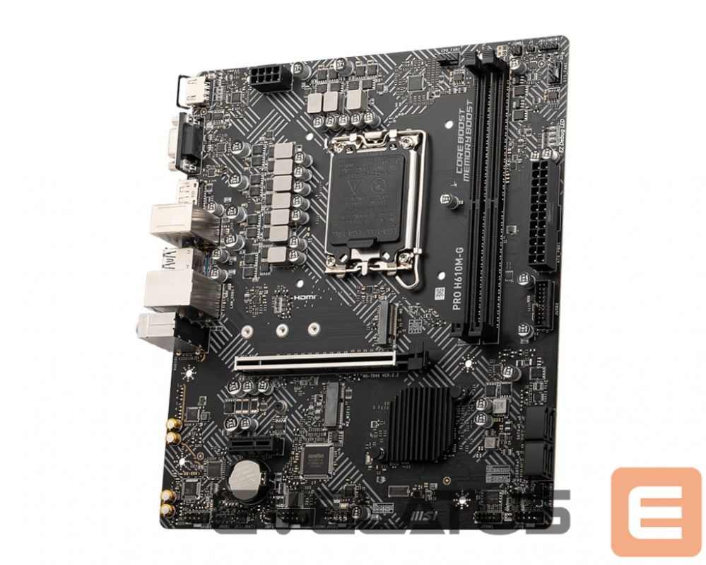 Motherboard for Intel processors MSI PRO H610M-G