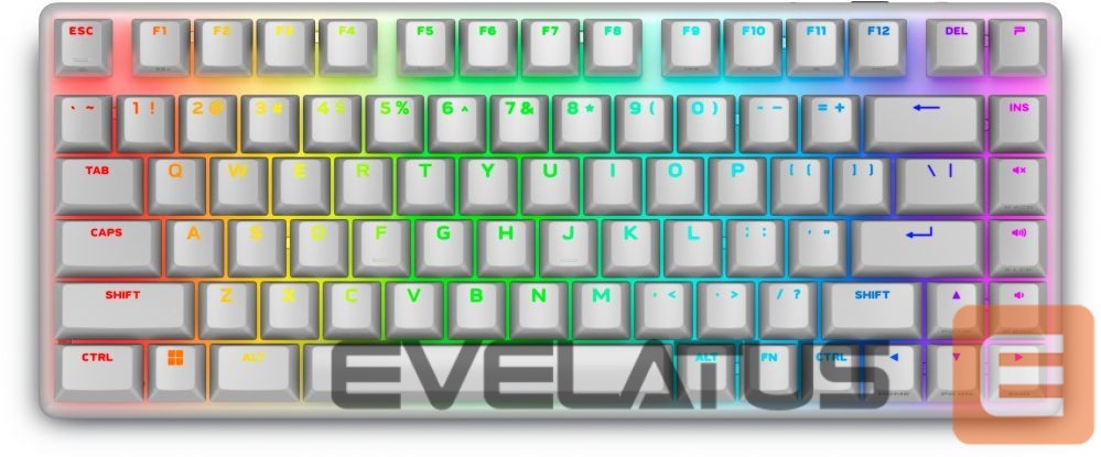 Computer keyboard Dell 545-BBFR Alienware Pro Gaming Keyboard Wireless US Alienware Linear Mechanical Lunar Light Bluetooth