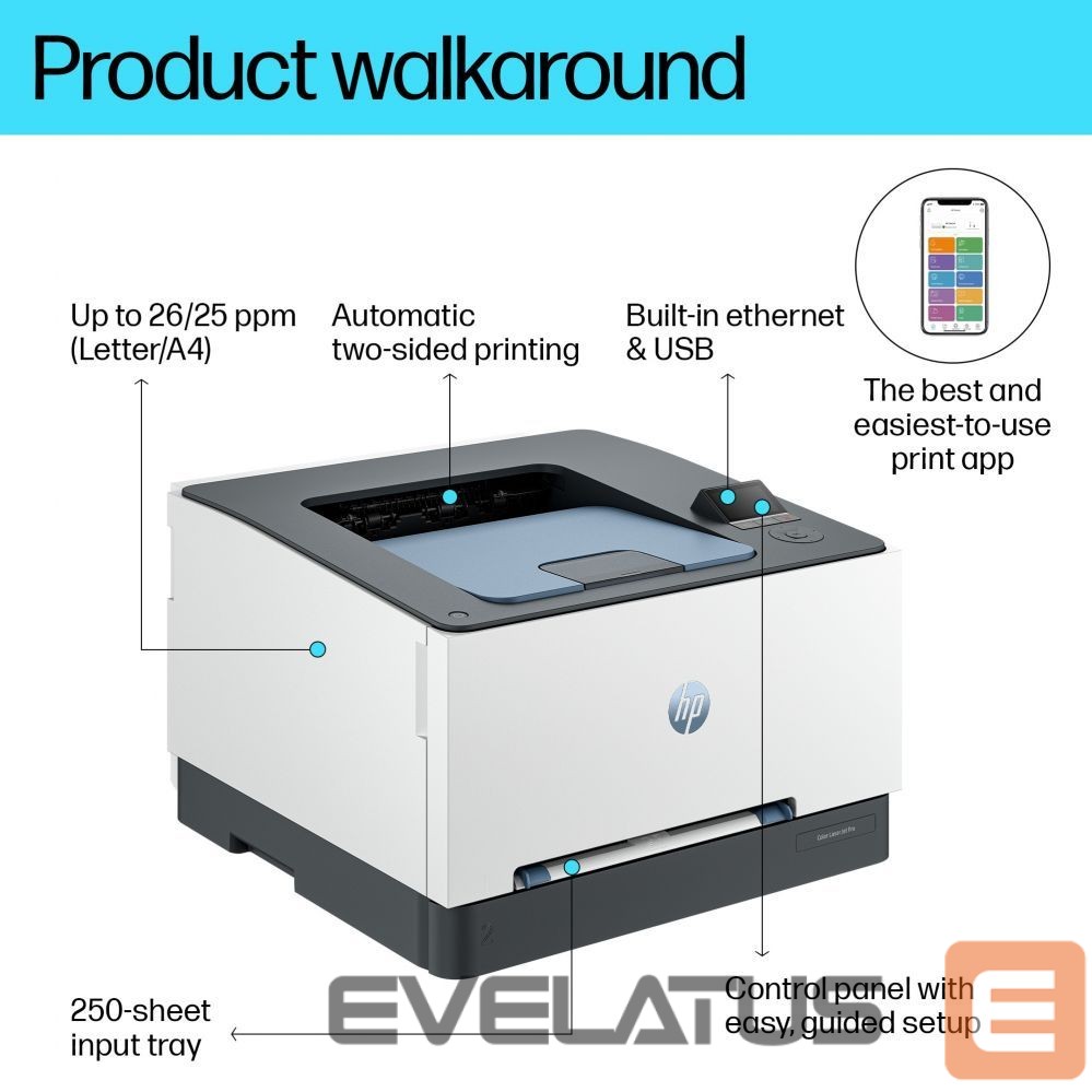Printers HP HP Color LJ Pro 3202dn 25ppm Printer