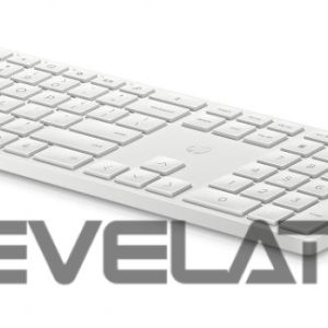 Computer keyboard HP  655 White Wrls KB and Mouse Combo 