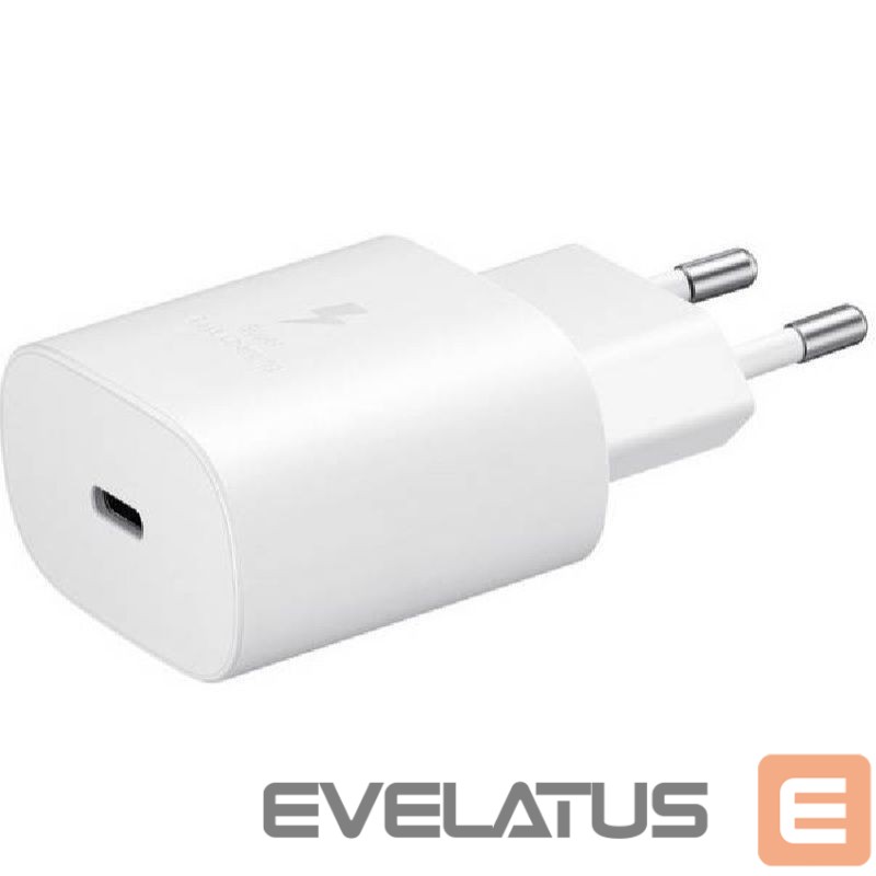 Adapter Samsung Samsung Travel Quick charger Type-C to Type-C 25W, 1M EP-TA800XWEGWW White