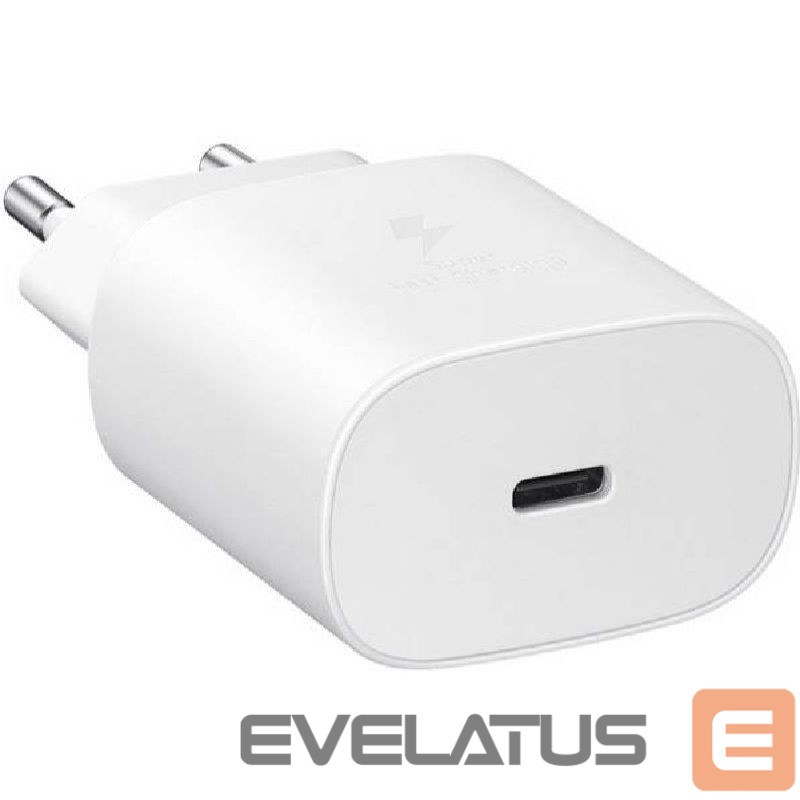 Adapter Samsung Samsung Travel Quick charger Type-C to Type-C 25W, 1M EP-TA800XWEGWW White