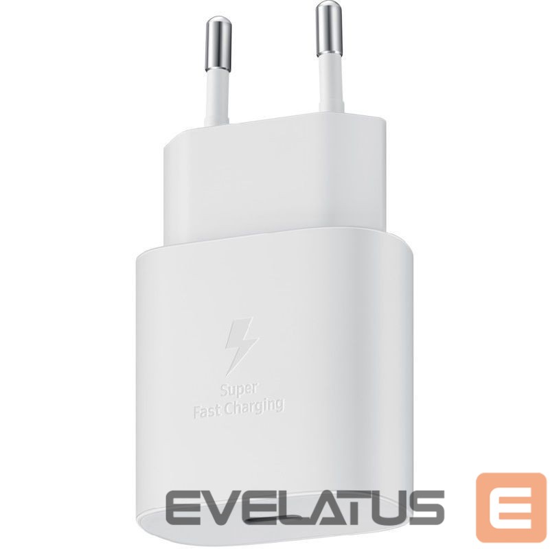 Adapter Samsung Samsung Travel Adapter 25W Type-C / 3,30 V - 11 V TA800N EP-TA800NWEGEU White