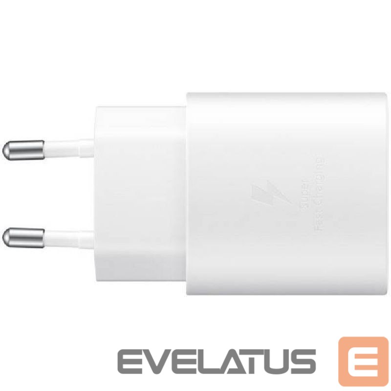 Adapter Samsung Samsung Travel Quick charger Type-C to Type-C 25W, 1M EP-TA800XWEGWW White