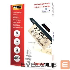 Office supplies Fellowes  LAMINATOR POUCH IMAGELAST/A3 125 100PCS 5307506
