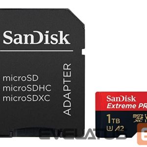 Memory cards SANDISK BY WESTERN DIGITAL  MEMORY MICRO SDXC 1TB UHS-I/W/A SDSQXCD-1T00-GN6MA SANDISK 